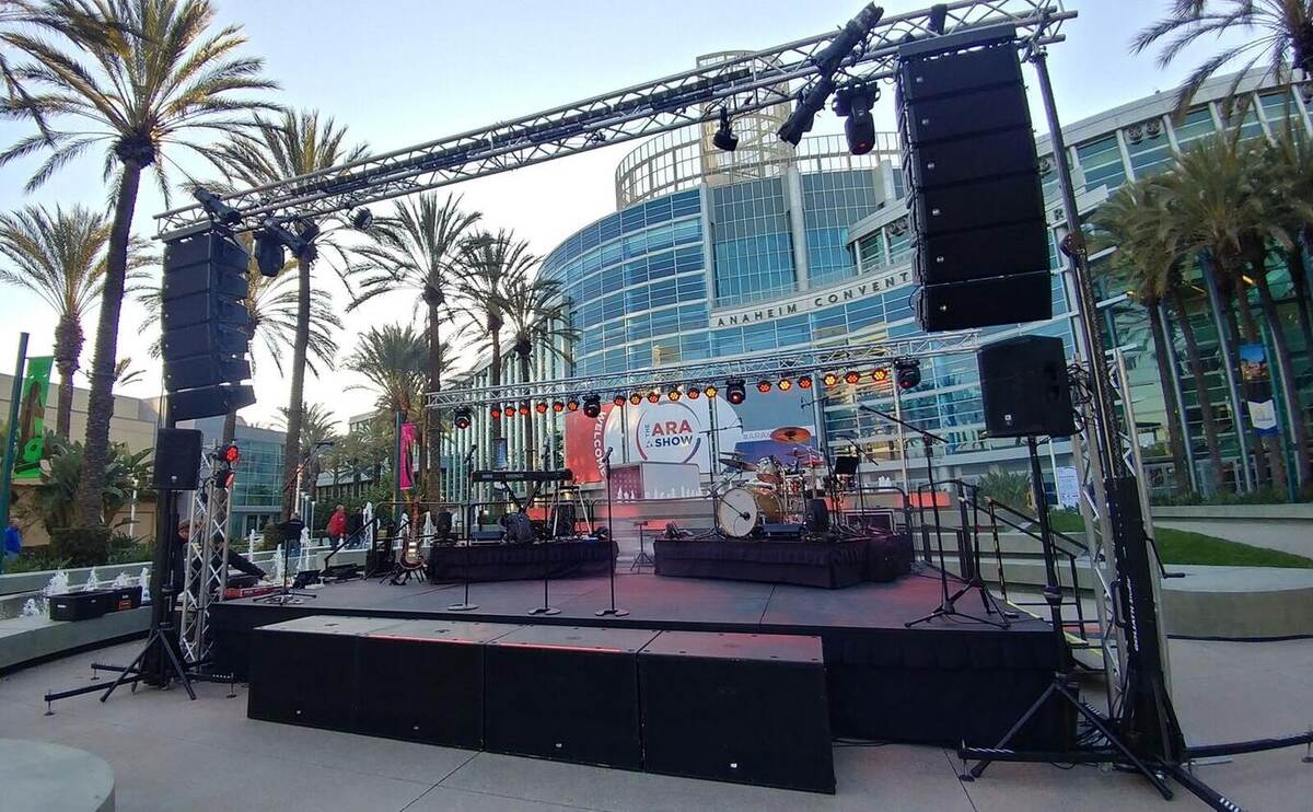 Kellogg general session stage