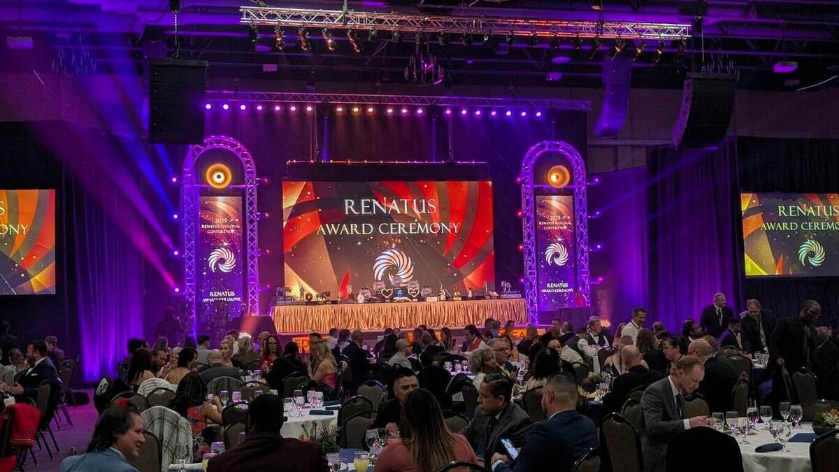 Awards gala in full swing